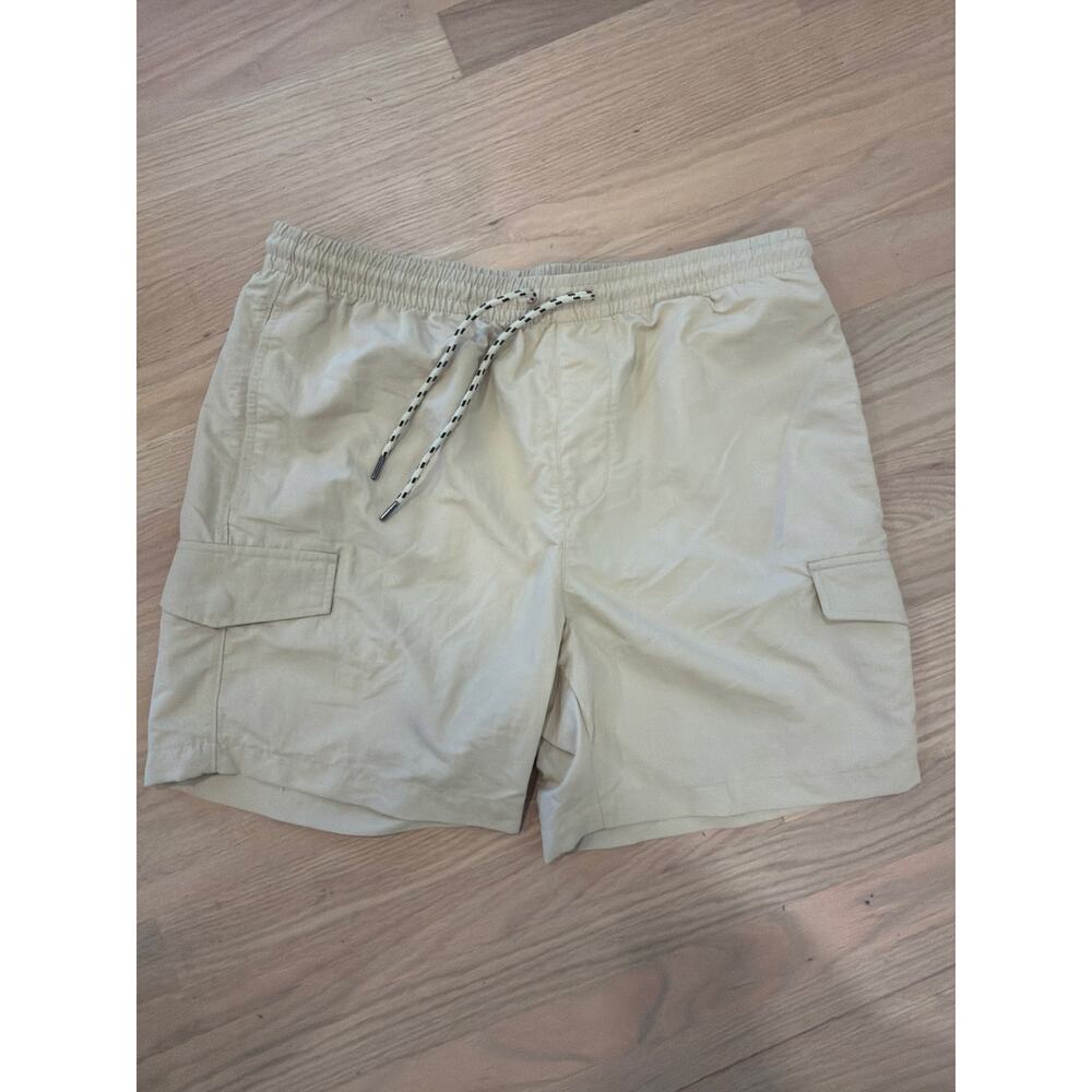Original Use Men's Woven Cargo Unlined Shorts 6.5" Tan Khaki size M